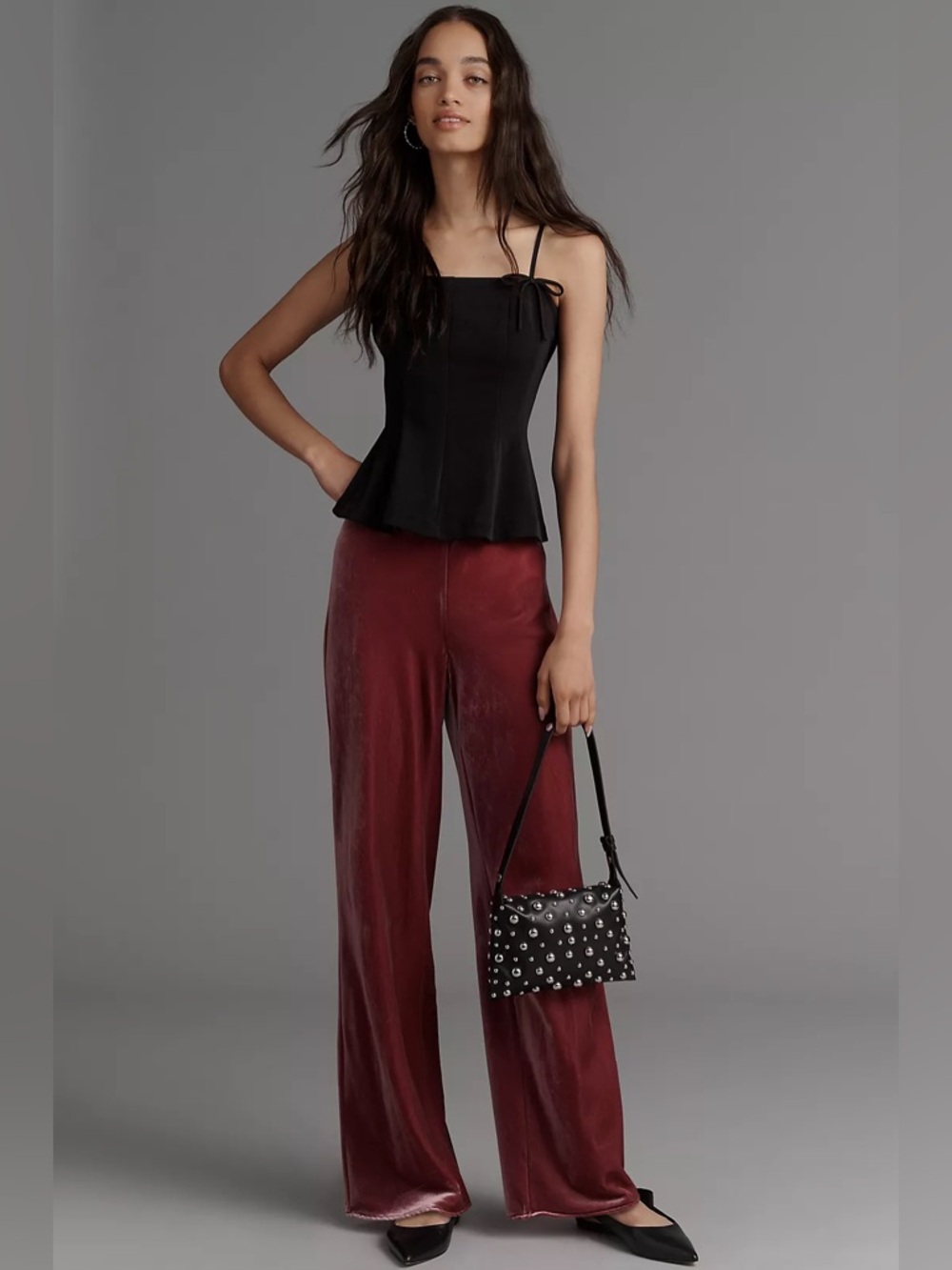 Anthropologie The Tilda Velvet Pants